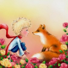 Схема вышивки «маленький приц»