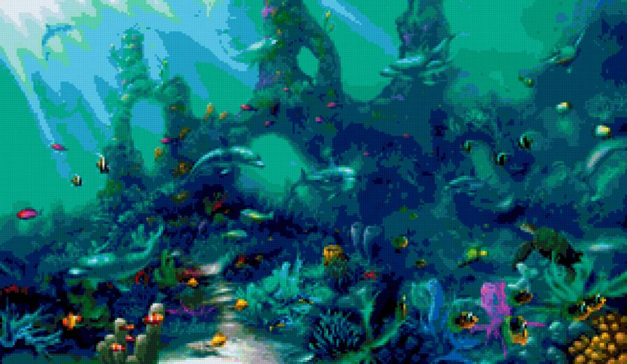 №381273 - океан, рыбы, море - предпросмотр