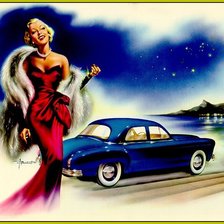 Схема вышивки «южная ночь»