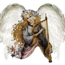 Схема вышивки «Angel»