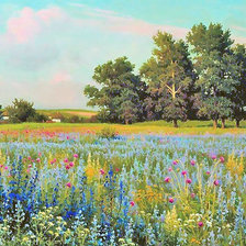 Схема вышивки «Донское разнотравье.»