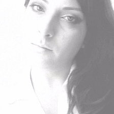 Схема вышивки «Девушка»