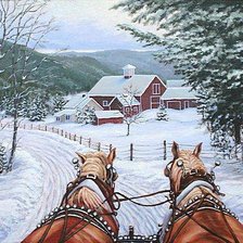 Схема вышивки «Дорогой длинною»