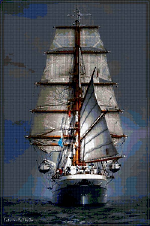 Парусник - море, корабль, парусник - предпросмотр
