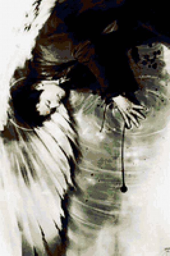 Кас - фанарт, ангел, сериалы, кас, сверхъестественное - предпросмотр