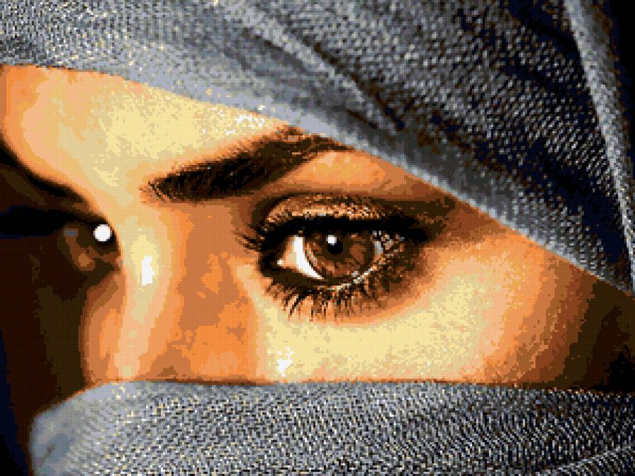 глаза - глаза, девушка - предпросмотр