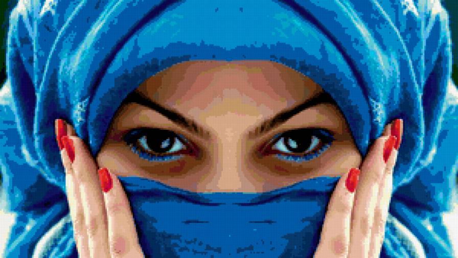 колдовские глаза - глаза, девушка - предпросмотр