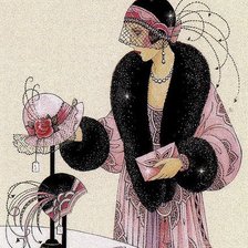 Схема вышивки «в стиле ретро»