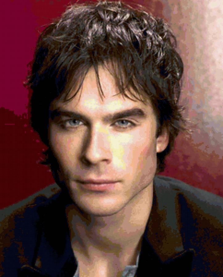 Иен Сомерхолдер - иен сомерхолдер, дэймон, актер, портрет, мужчина, дневники вампира - предпросмотр