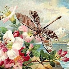 Схема вышивки «берег моря»