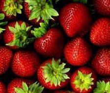 Схема вышивки «клубника»