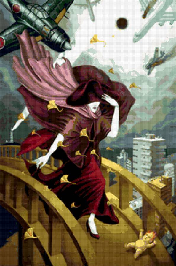 картина Алекса Гросса - девушка, картина, алекс гросс - предпросмотр