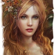 Схема вышивки «Красивая»