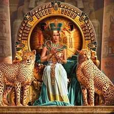 Схема вышивки «Клеопатра»