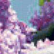 Предпросмотр схемы вышивки «сирень» (№382265)