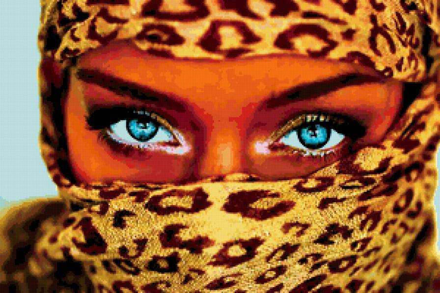 Восточные глаза - глаза - предпросмотр