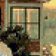 Предпросмотр схемы вышивки «дом у реки» (№382388)