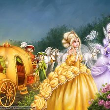 Схема вышивки «Золушка»