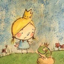 Схема вышивки «Царевна-лягушка»