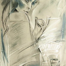 Схема вышивки «Графика»