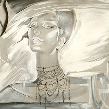 Схема вышивки «Графика»