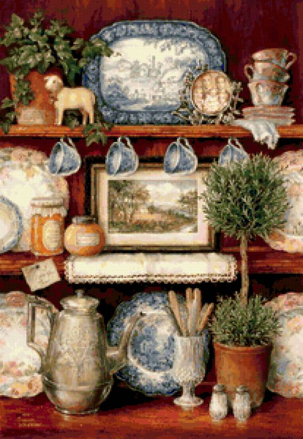 Очаровательный мир созданный Wheeler Susan - сказки, натюрморт, живопись., иллюстрации, интерьер - предпросмотр