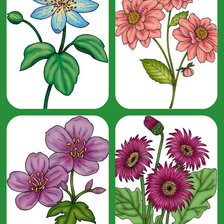цветочное панно