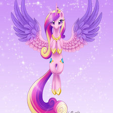 Схема вышивки «принцесса Амеаморе Каденса»