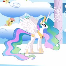 Схема вышивки «принцесса Селестия»