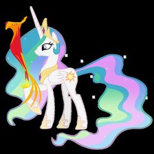 Схема вышивки «принцесса Селестия»