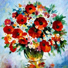 Схема вышивки «афремов букет 2»