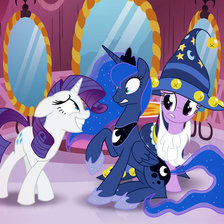 Схема вышивки «конфуз Рарити»