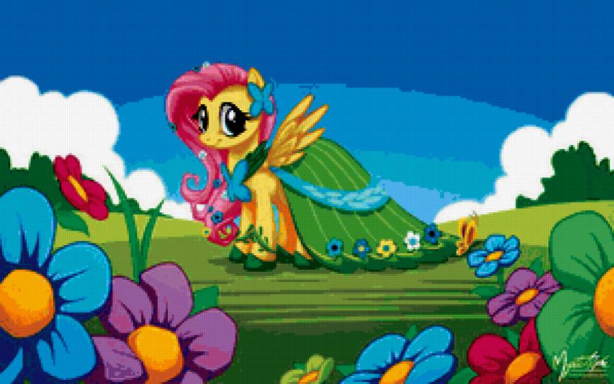 Флаттершай - мой маленький пони - предпросмотр