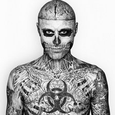 Схема вышивки «Zombie Boy»