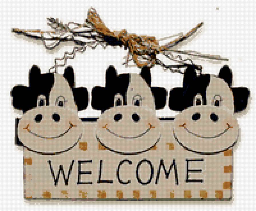 welcome - для прихожей, welcome, добро пожаловать - предпросмотр