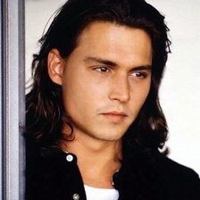 Схема вышивки «Джонни Депп»