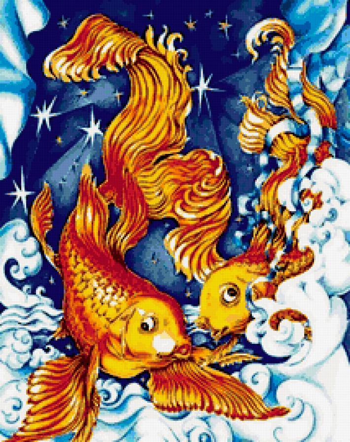 золотые рыбки - предпросмотр