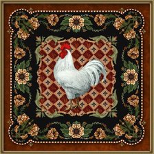 Схема вышивки «сюжет для подушки»