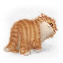 Схема вышивки «Кот»