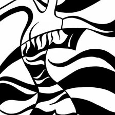 Схема вышивки «Зебра 1»