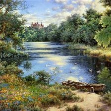 летний пейзаж