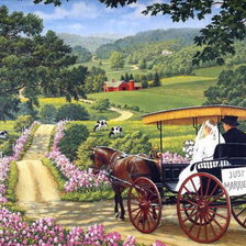 Схема вышивки «свадьба»