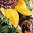 Предпросмотр схемы вышивки «подсолнухи в вазе» (№384166)