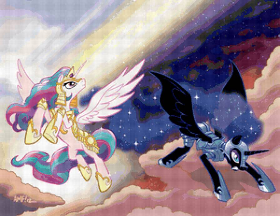 принцессы воины - мой маленький пони - предпросмотр