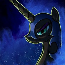 Схема вышивки «тёмная сторона луны»