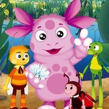 Схема вышивки «Лунтик»