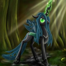 Схема вышивки «королева оборотней Кризалис»