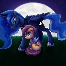 Схема вышивки «принцесса Луна и Скуталу»