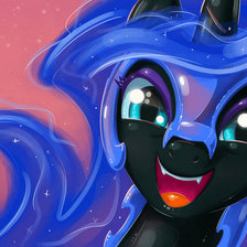 Схема вышивки «Лунная пони»