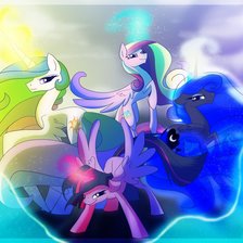 Схема вышивки «принцессы Эквестрии»